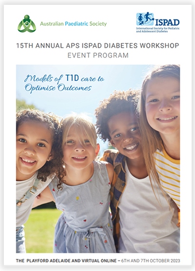APS ISPAD 2023 Diabetes Workshop BOOKLET APS ISPAD 2023 Diabetes Workshop BOOKLET